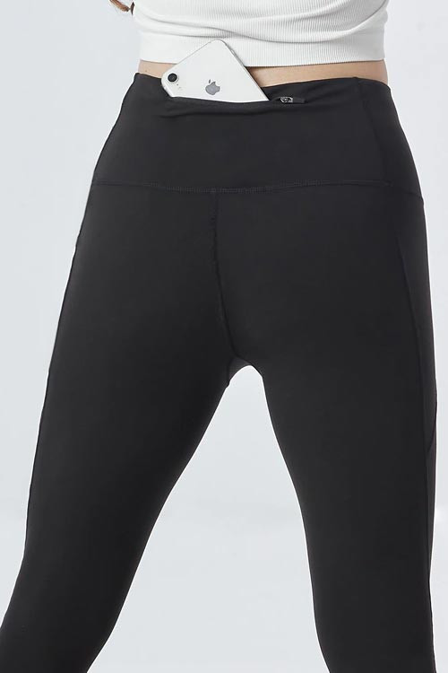 Women Black Super Stretchy & High Waisted The Ultimate Leggings
